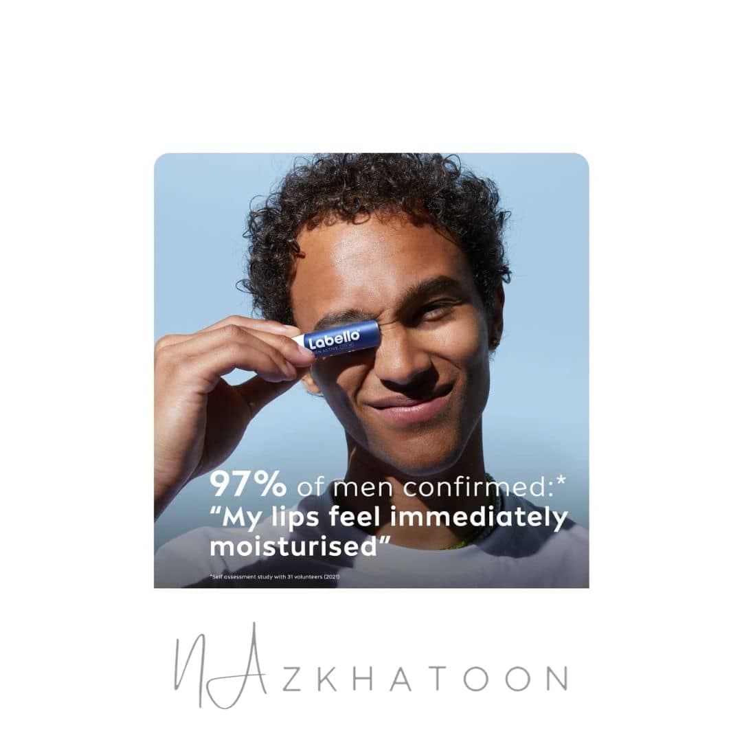 بالم لب لابلو مردانه | Labello 24h Moisture Lip Balm Men Active — تصویر ۷
