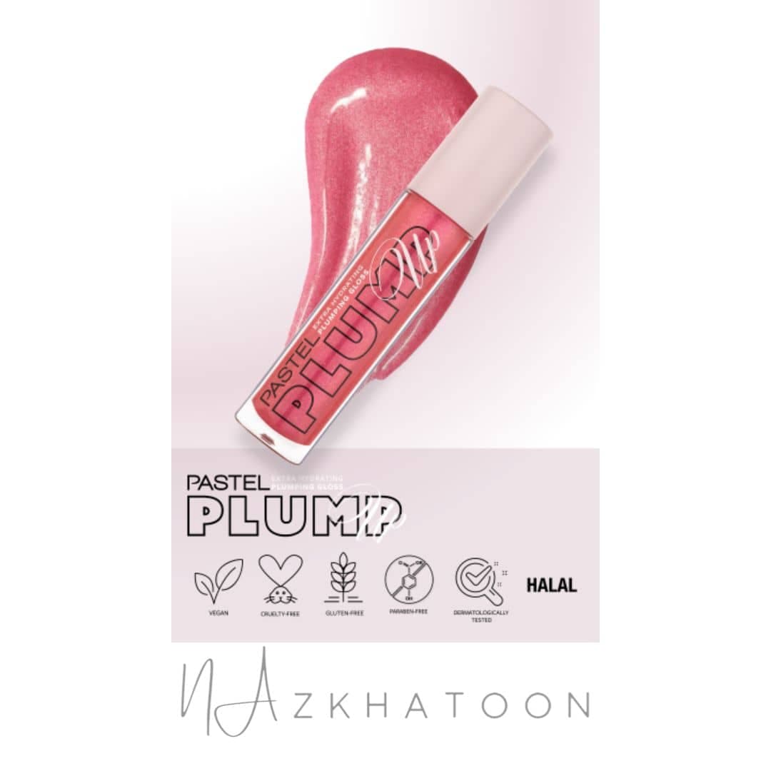 رژلب مایع حجم دهنده پلامپ پاستل شماره 206 | Pastel Plump Up 206 Chic Lip Gloss — تصویر ۴