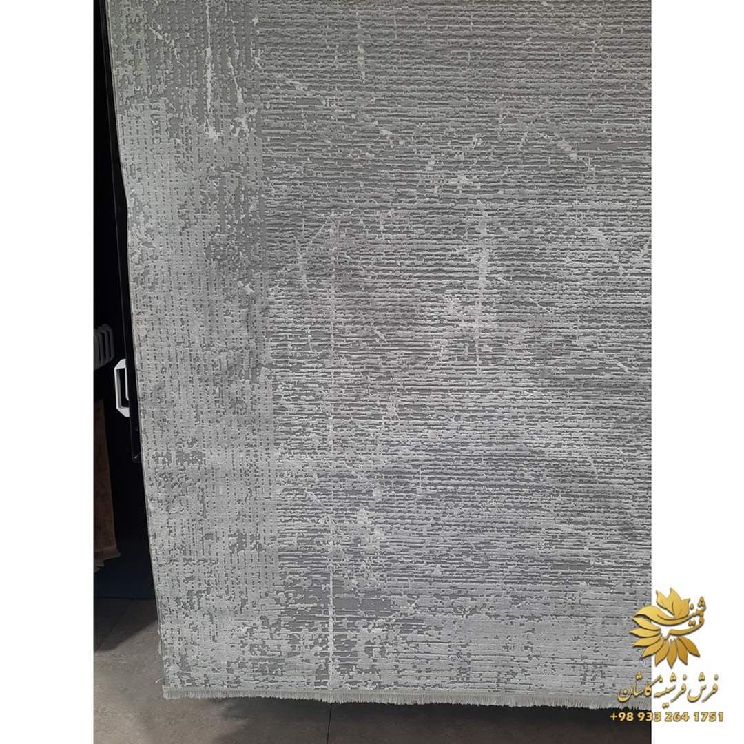 فرش مدرن ترک زمینه طوسی کد 41144n