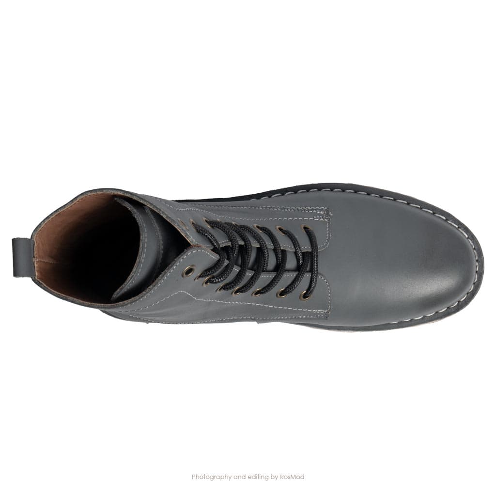 بوت پارتیزان گازولین طوسی شِبرو – GAAZOLIN Partisan Boots Under Cover W — تصویر ۵