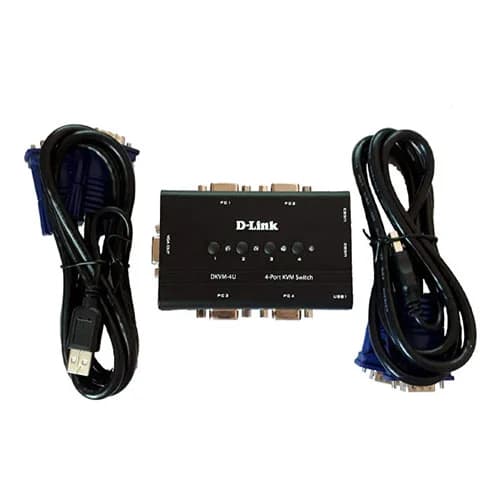 سوییچ 4 پورت دی لینک مدل D-Link DKVM-4U — تصویر ۵