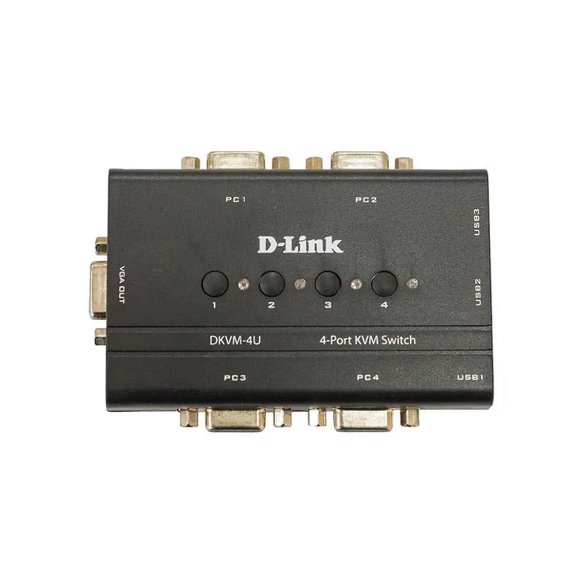 سوییچ 4 پورت دی لینک مدل D-Link DKVM-4U