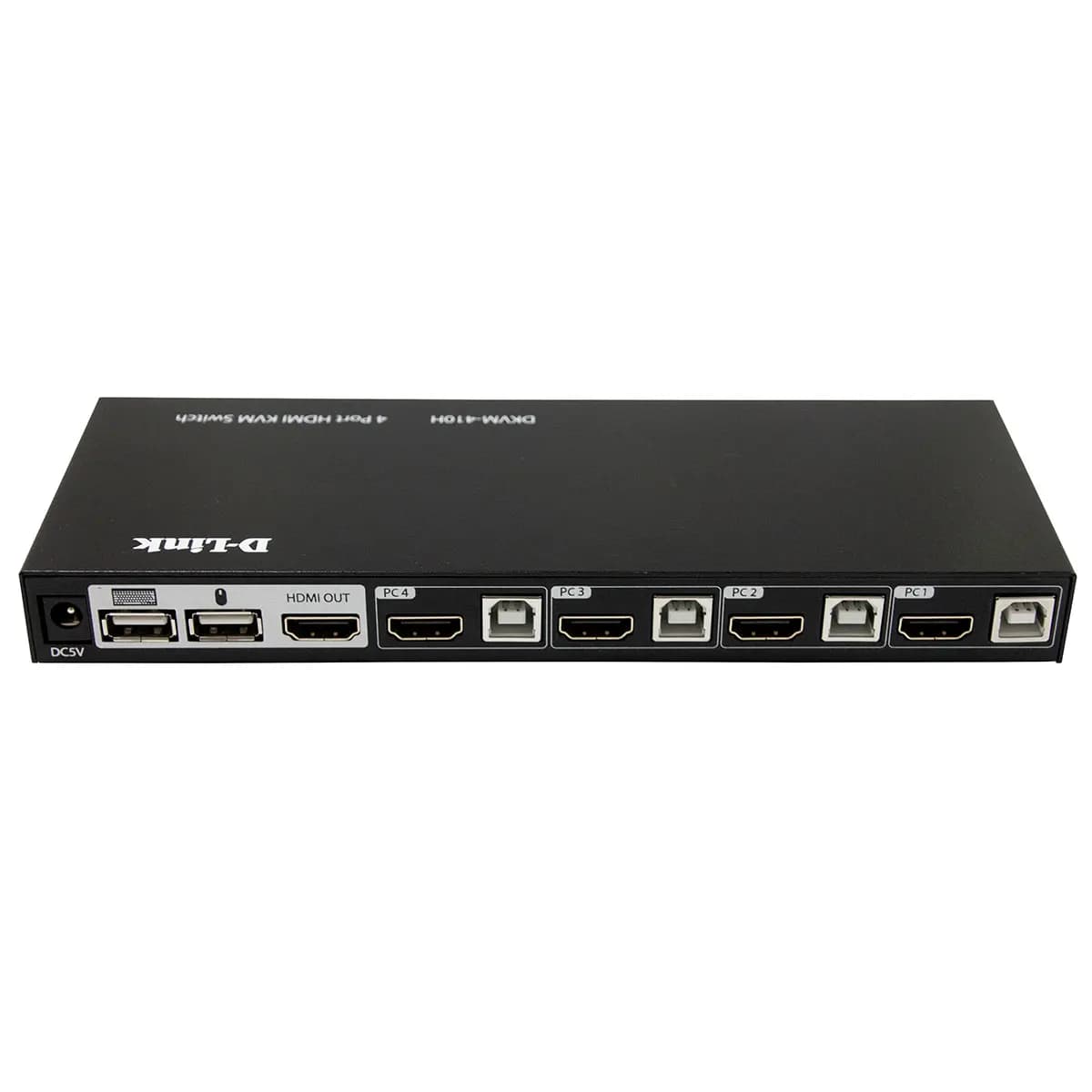 سوییچ 4 پورت دی لینک مدل D-Link DKVM-410H با پورتهای USB و HDMI — تصویر ۳