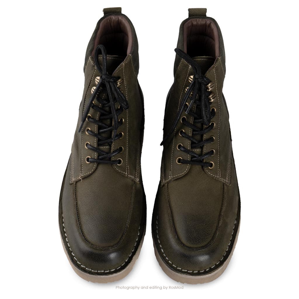 بوت هانگر گازولین سبز ارتشی – GAAZOLIN Hangar Boots Army Green — تصویر ۳