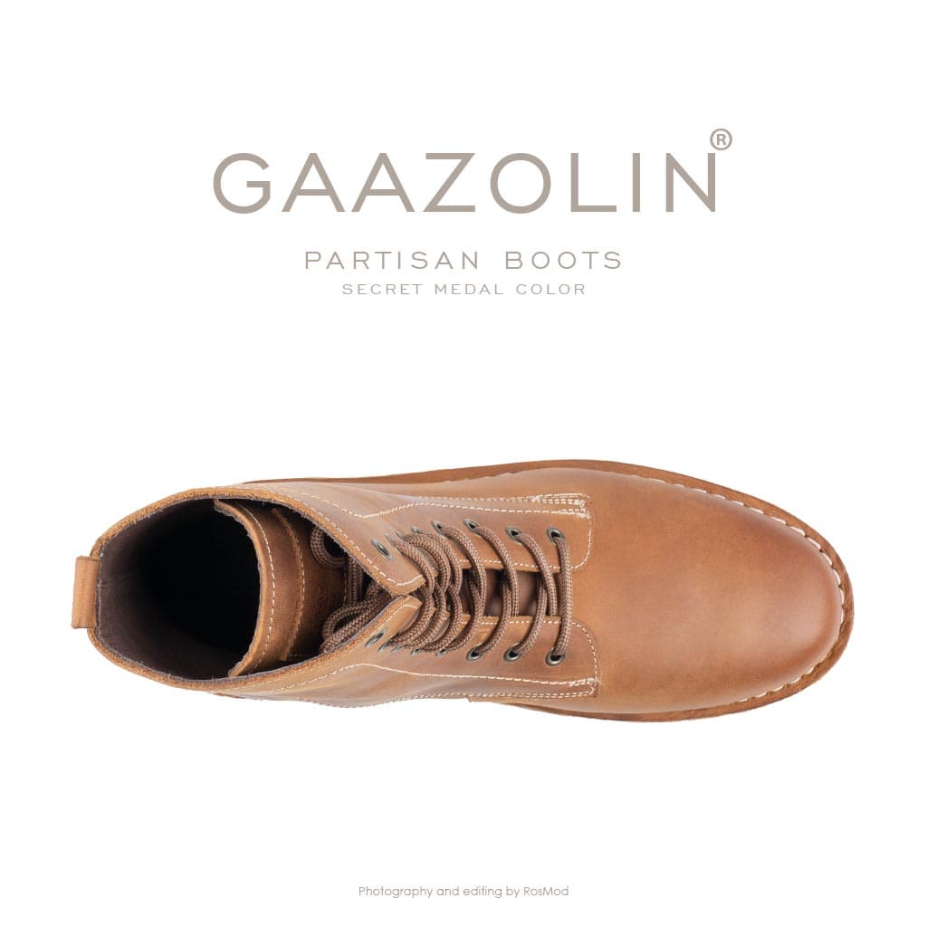 بوت پارتیزان گازولین شتری – GAAZOLIN Partisan Boots Secret Medal — تصویر ۶