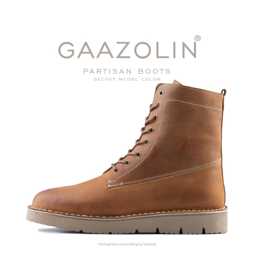 بوت پارتیزان گازولین شتری – GAAZOLIN Partisan Boots Secret Medal