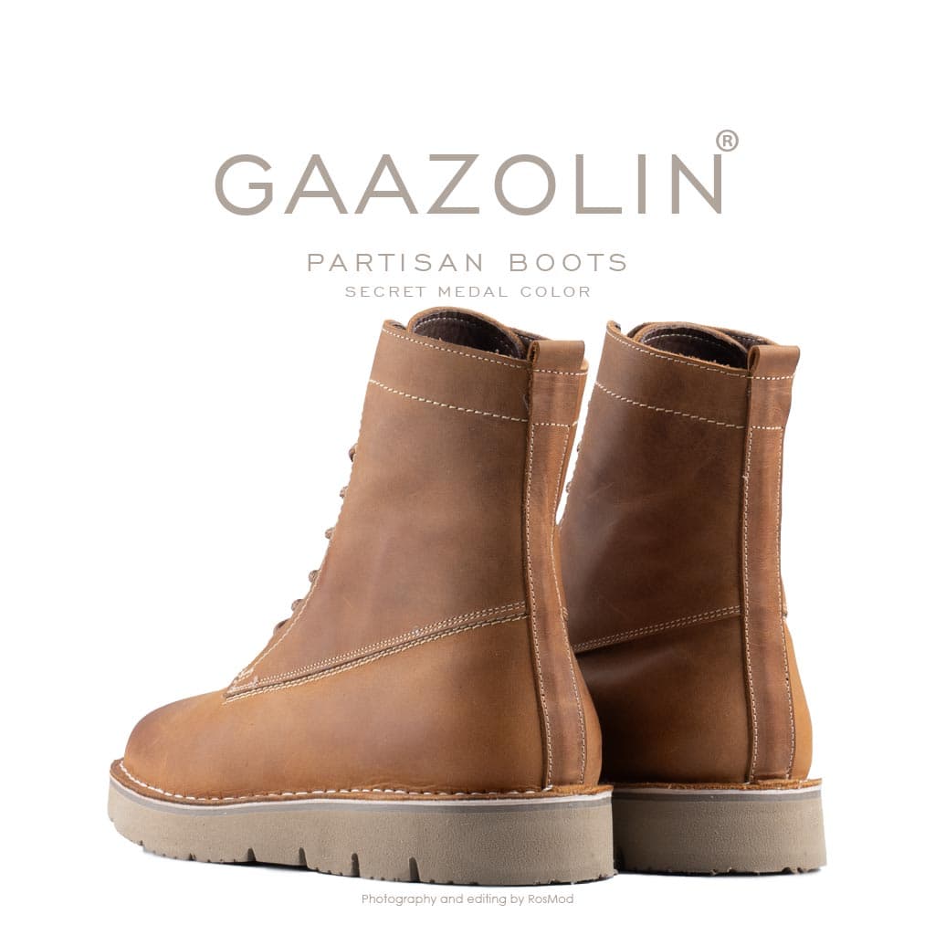 بوت پارتیزان گازولین شتری – GAAZOLIN Partisan Boots Secret Medal — تصویر ۴