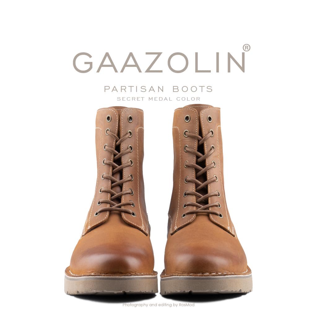 بوت پارتیزان گازولین شتری – GAAZOLIN Partisan Boots Secret Medal — تصویر ۳