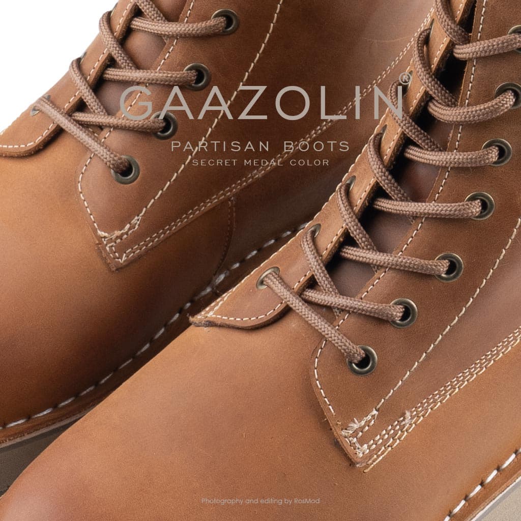 بوت پارتیزان گازولین شتری – GAAZOLIN Partisan Boots Secret Medal — تصویر ۷