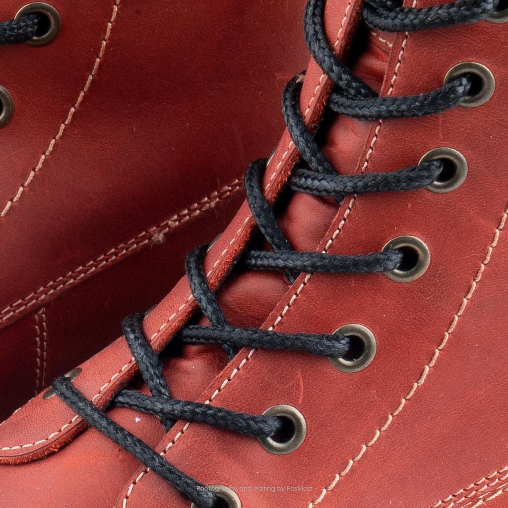 بوت پارتیزان گازولین آلبالویی – GAAZOLIN Partisan Boots Cherry Militia — تصویر ۶