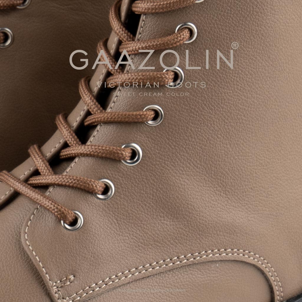 بوت ویکتورین گازولین کرم – GAAZOLIN Victorian Boots Sweet Cream — تصویر ۶