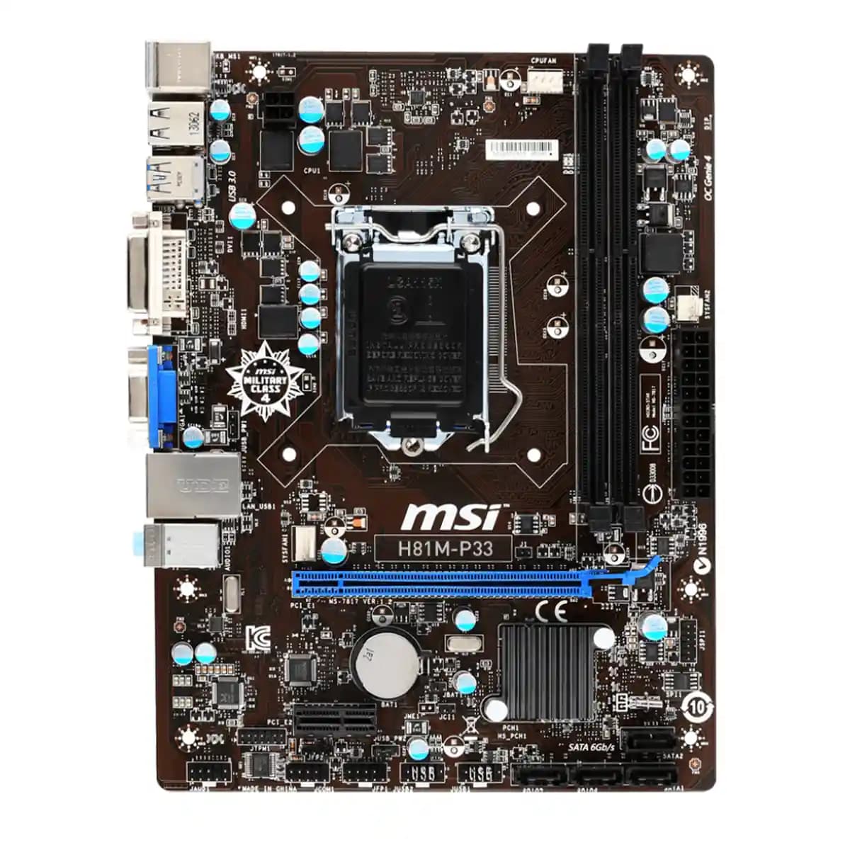مادربرد ام اس آی MSI H81M-P33