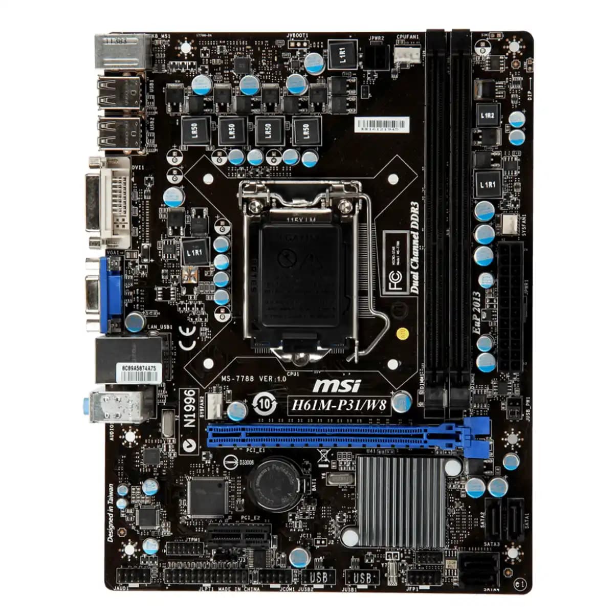 مادربرد ام اس آی MSI H61M-P31/W8