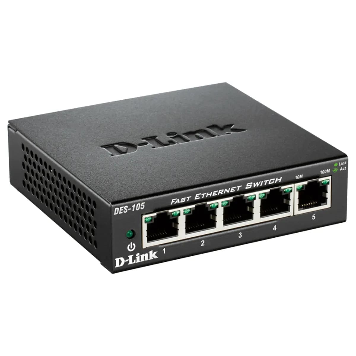 سوییچ شبکه 5 پورت دی لینک مدل D-Link DES-105 — تصویر ۲