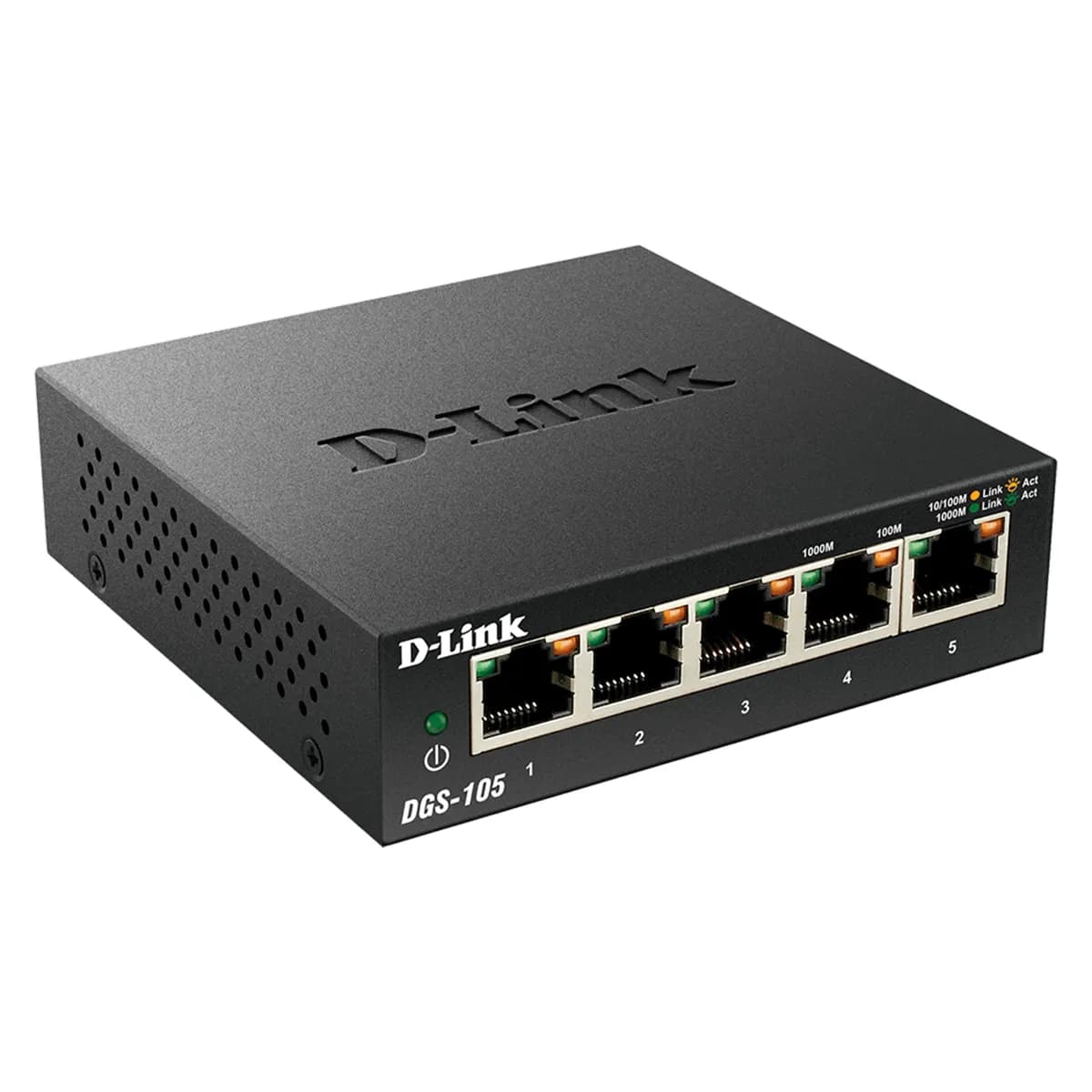 سوییچ شبکه 5 پورت گیگابیتی دی لینک مدل D-Link DGS-105 — تصویر ۲