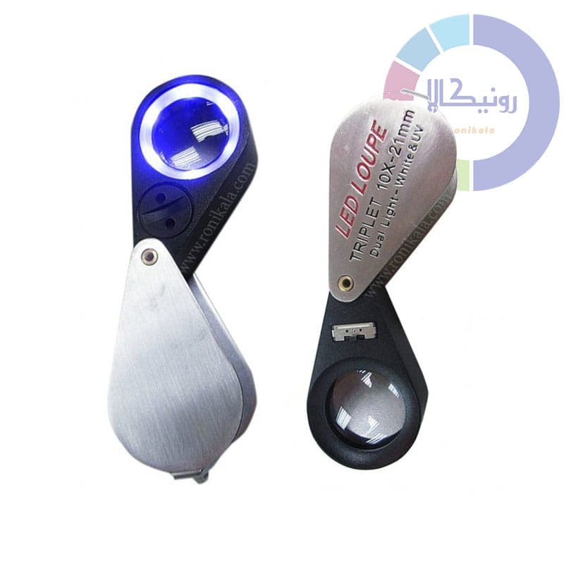 ذره بین چراغ دار LED و UV — تصویر ۲