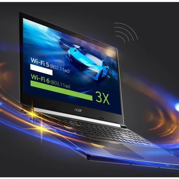 لپ تاپ گیمینگ ایسر Acer Aspire 7 A715 Gaming Laptop Intel Core i5 10300H 8GB RAM 512GB SSD GTX 1650 4GB 15.6” FHD IPS — تصویر ۷