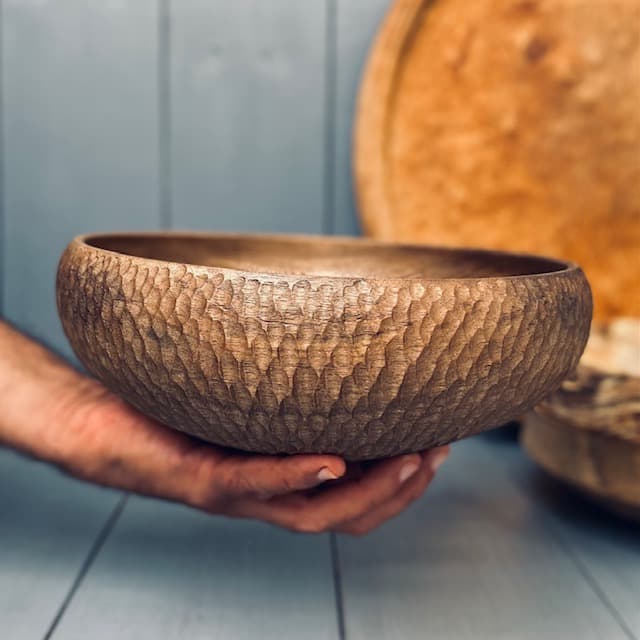 کاسه چوبی گردو کد 0238