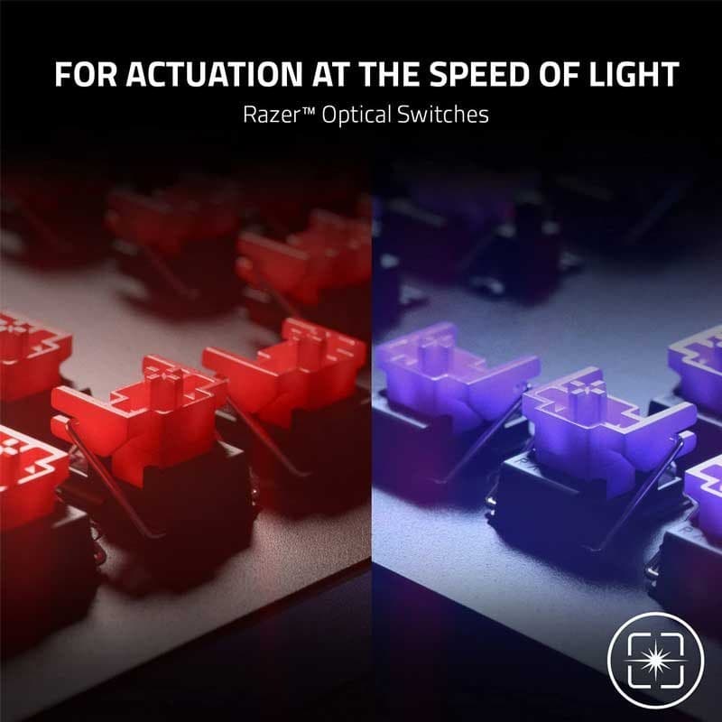 کیبورد گیمینگ ریزر Razer Huntsman V2 Tenkeyless — تصویر ۲