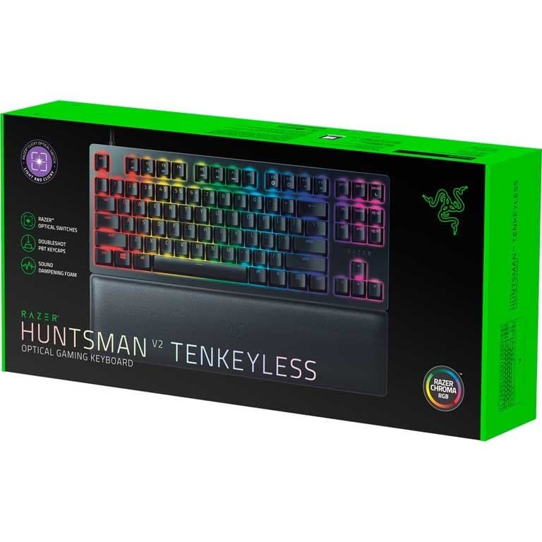 کیبورد گیمینگ ریزر Razer Huntsman V2 Tenkeyless — تصویر ۳