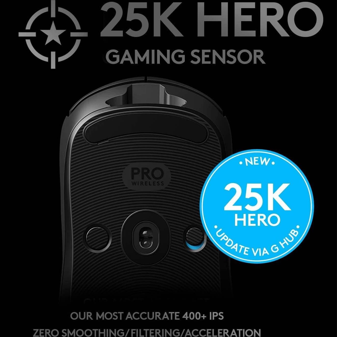 موس بی سیم گیمینگ لاجیتک G-Pro(اصلی) — تصویر ۷