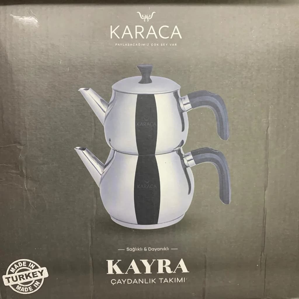 ست کتری و قوری کاراجا مدل KAYRA کد 760 — تصویر ۲