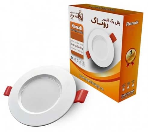 شاهچراغ پنل روناک 12 وات مهتابی
