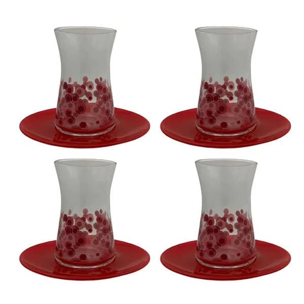 سرویس چای خوری 8 پارچه پاشا باغچه کد 809