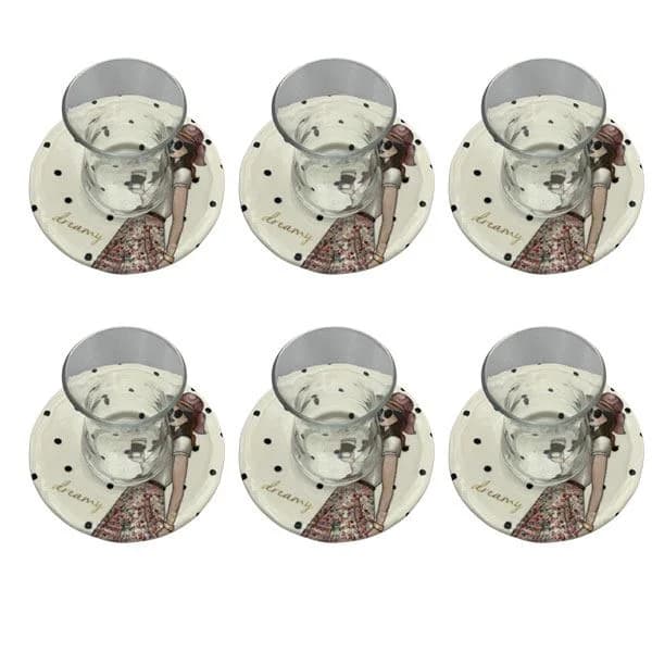 سرویس چای خوری 12 پارچه کاراجا کد 801