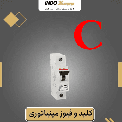 ایندوکوپ فیوز تک فاز 16 امپر 6 کیلو منحنی C — تصویر ۲