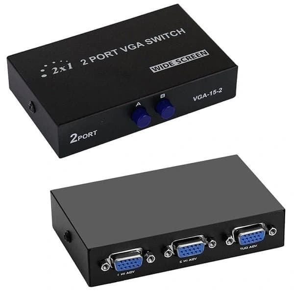 سوییچ VGA دو پورت مدل VGA-15-2