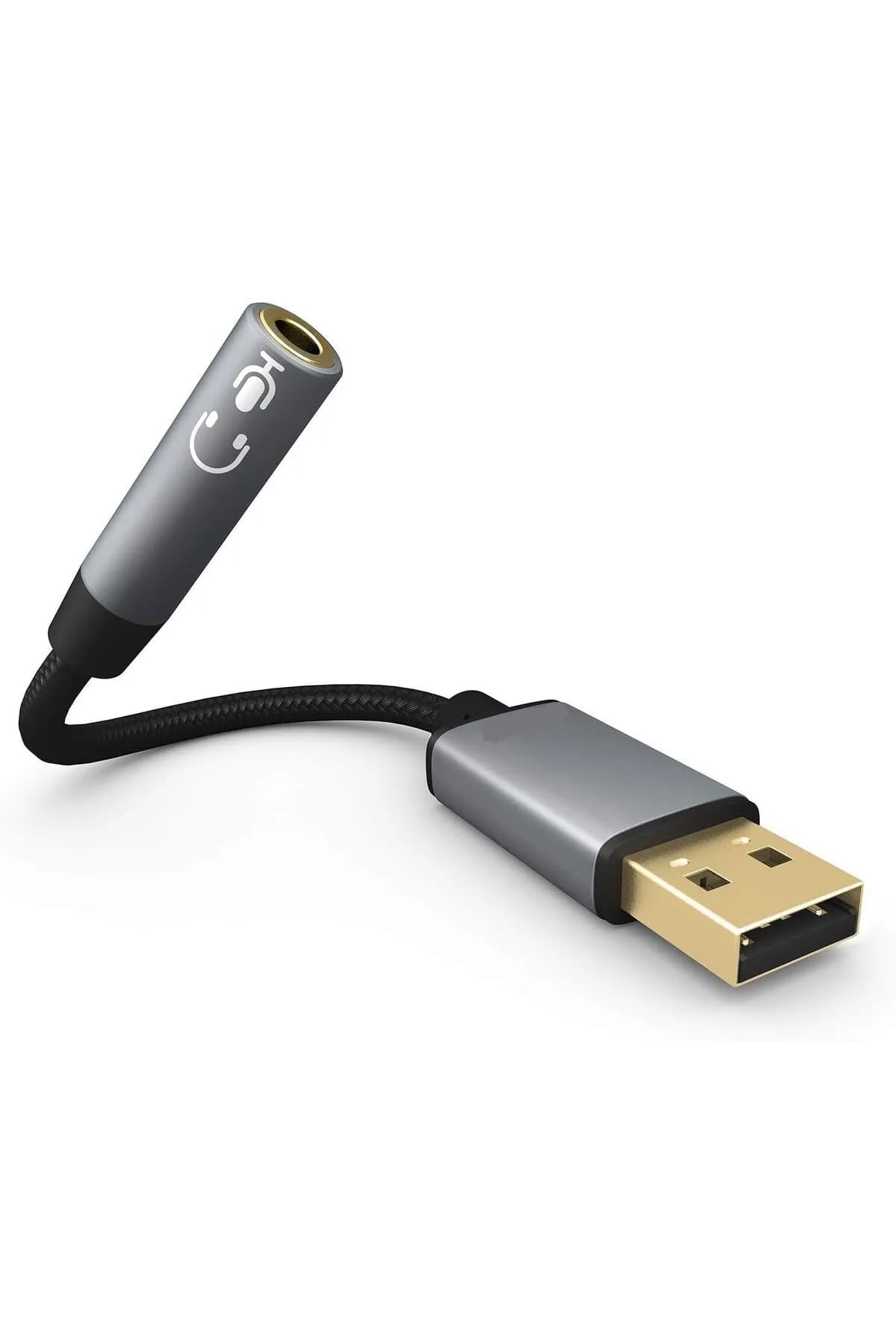 مبدل USB به جک ۳.۵ هدفون و میکروفون
