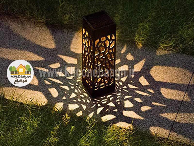 چراغ سولار مدل گاردن — تصویر ۳