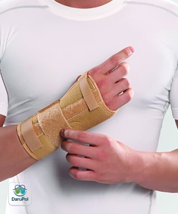 مچ بند آتل دار كوتاه با زاويه فانكشنال (چپ و راست) پاک سمن