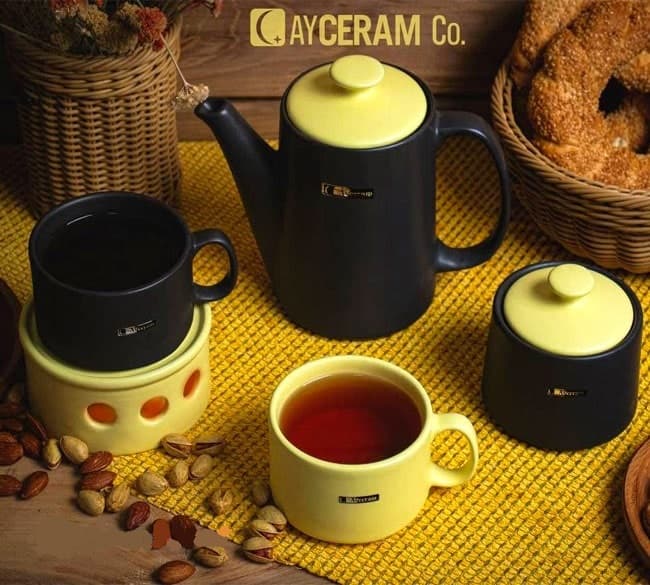 سرویس دو نفره چای خوری پیزا