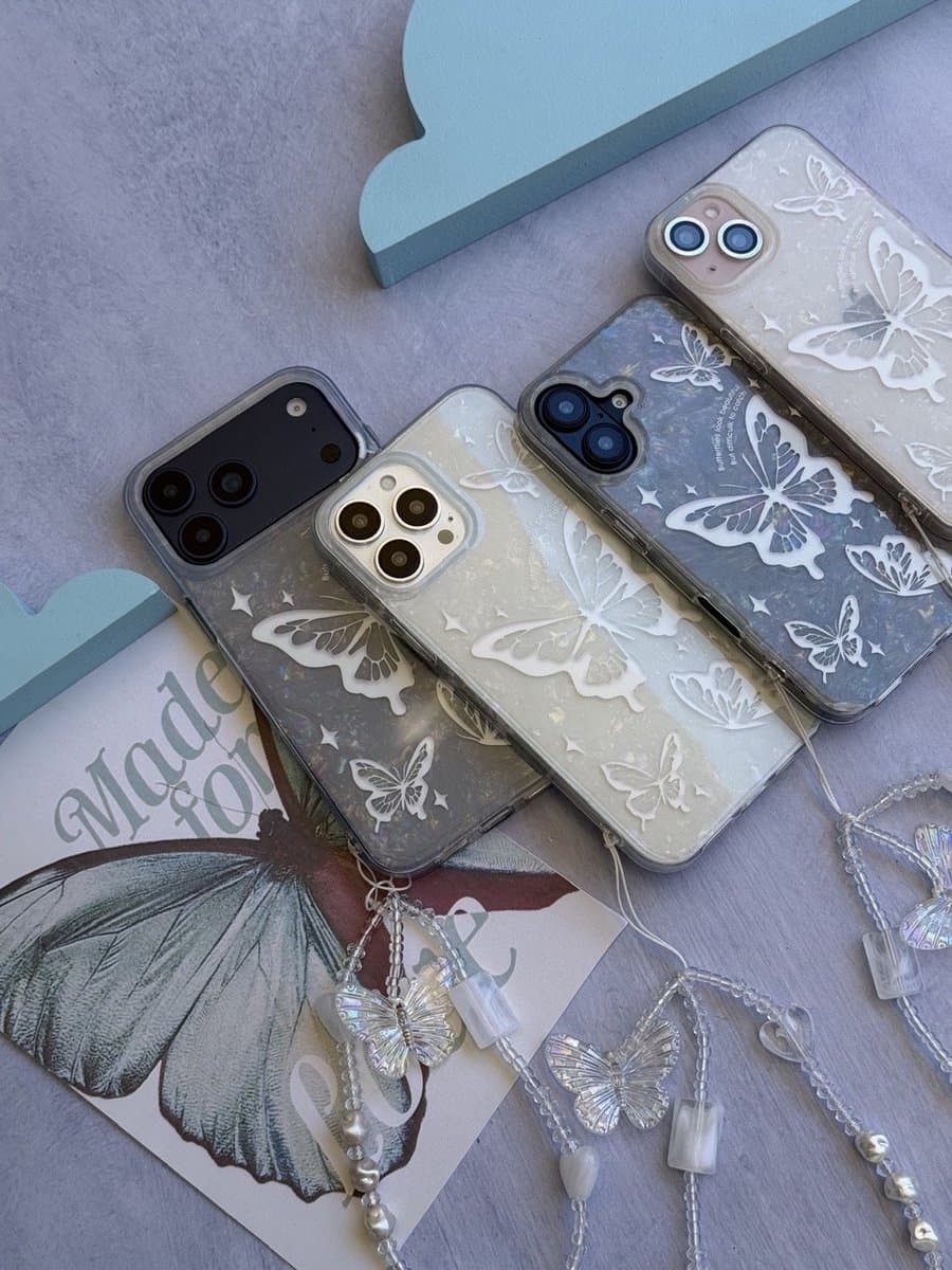 قاب Ice Butterfly با آویز (کدC2230) مناسب برای iPhone 15Pro — تصویر ۸