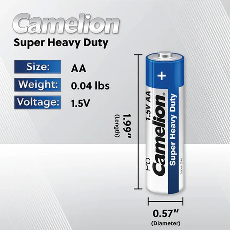 باتری قلمی کارتی مدل Super Heavy Duty بسته ۲ عددی — تصویر ۳