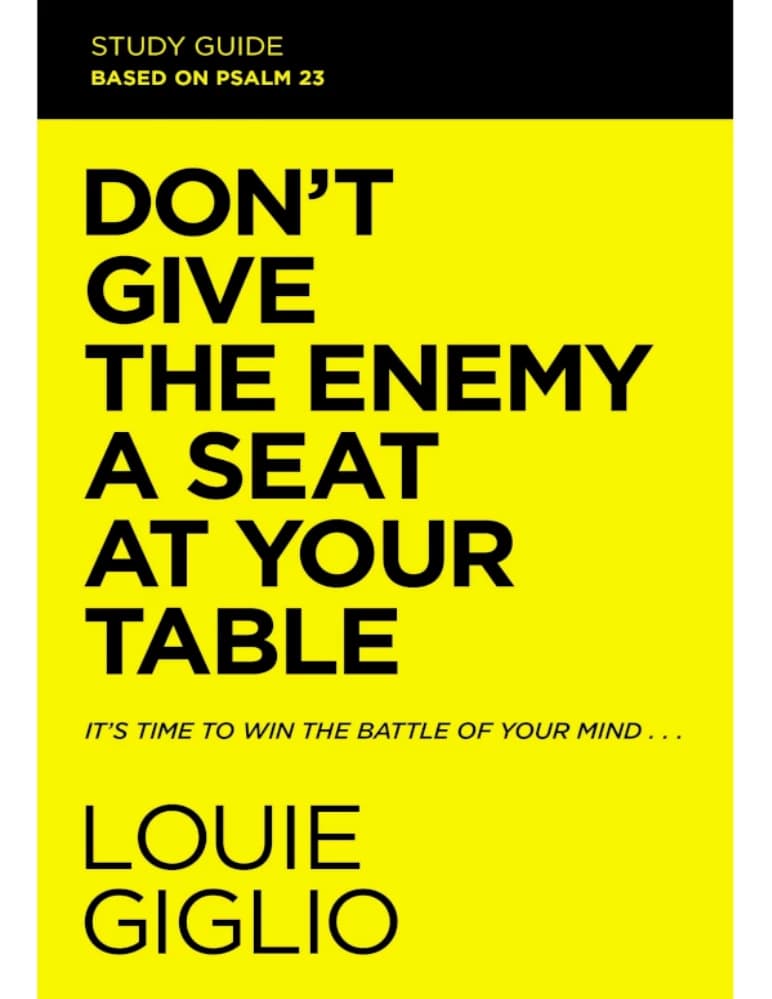 کتاب Don’t Give the Enemy a Seat at Your Table (به دشمن اجازه نده پشت میزت بنشیند) نسخه انگلیسی PDF | لوئی گیلیو