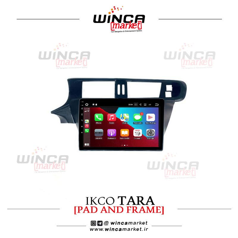 مانیتور تارا فابریک اندروید سری M200 اپل کارپلی