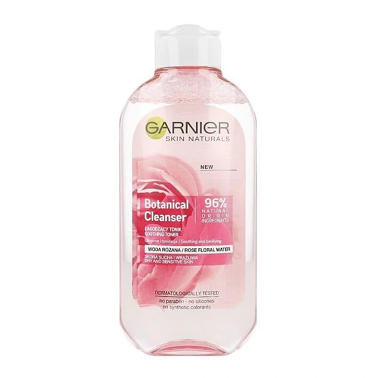 تونر Garnier مدل Rose Floral Water حجم 200 میلی لیتر — تصویر ۲