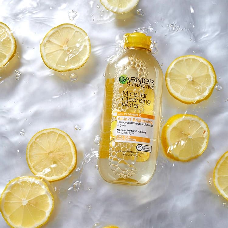 میسلار واتر Garnier مدل Vitamin C حجم 400 میلی لیتر — تصویر ۸