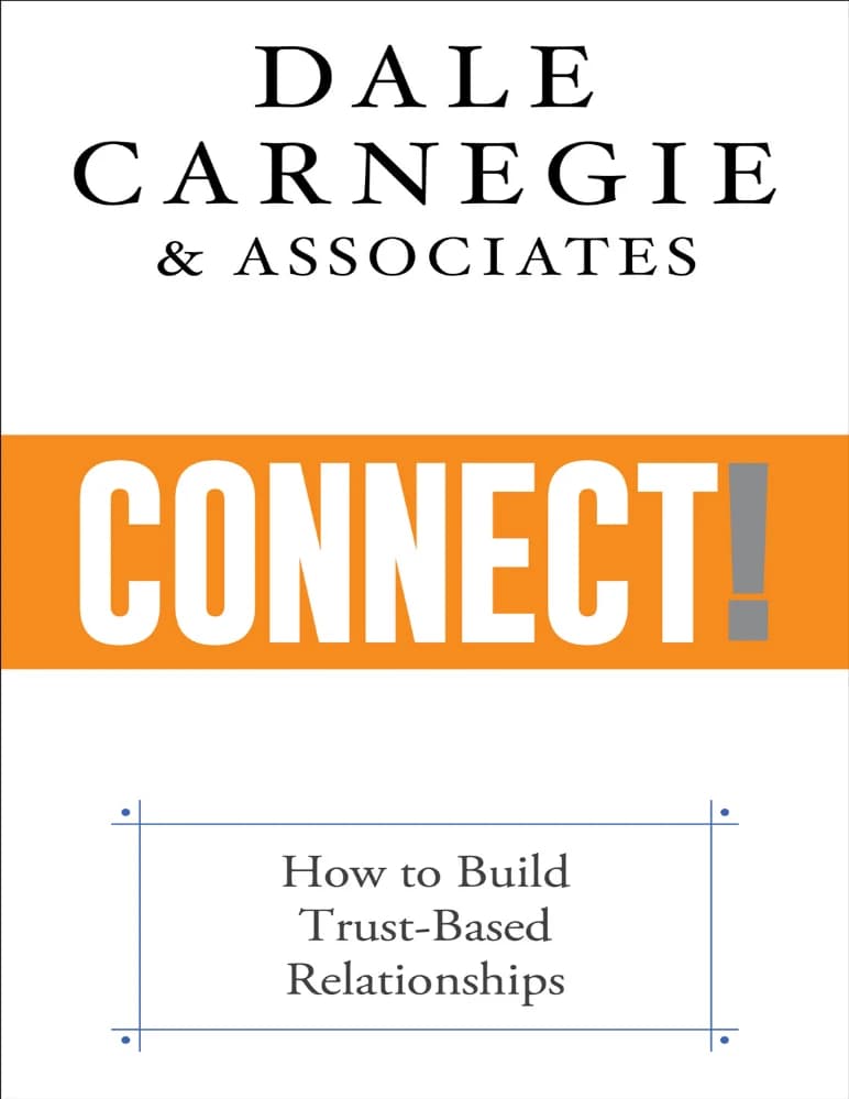 کتاب connect: How to Build Trust-Based Relationships (ارتباط برقرار کن) نسخه انگلیسی PDF