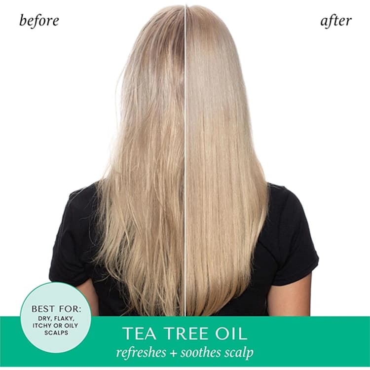 شامپو Hask مدل Tea Tree Oil حجم 355 میلی لیتر — تصویر ۷