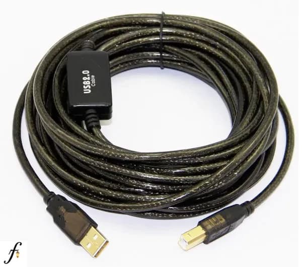کابل پرینتر USB 2.0 پی نت با طول 20 متر با تقویت کننده
