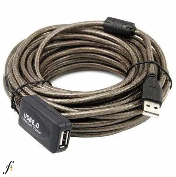 کابل افزایش طول برد دار USB 2.0 پی نت با طول 25 متر