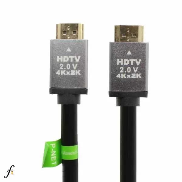 کابل HDMI پی نت مدل HDTV 2.0 4K با طول 10 متر