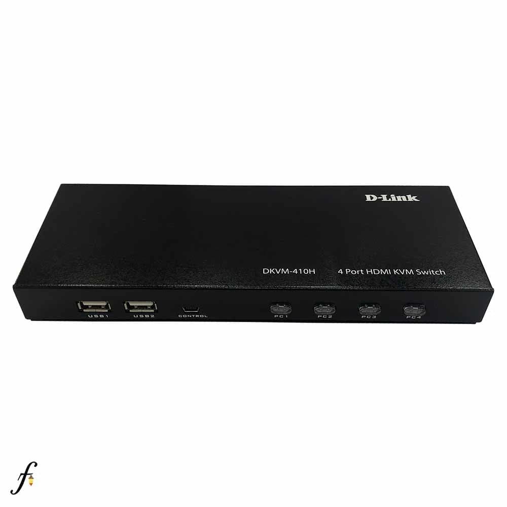 سوئیچ KVM دی لینک مدل DKVM-410H با چهار پورت HDMI و USB