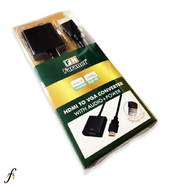 مبدل HDMI به VGA فرانت مدل FN-HVAM همراه صدا با کيفيت HD — تصویر ۳