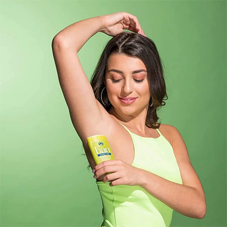 مام ضد تعریق Ban مدل Powder Fresh وزن 73 گرم — تصویر ۴