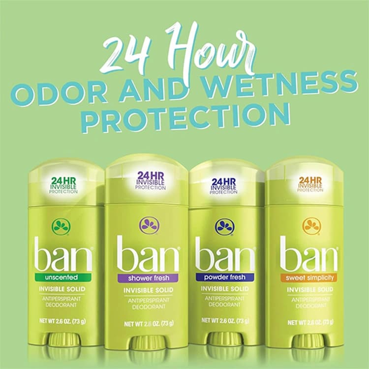مام ضد تعریق Ban مدل Sweet Simplicity وزن 73 گرم — تصویر ۳